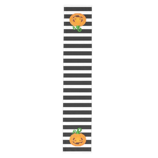 Halloween Table Runner Mittelgroßer Tischläufer (Vorderseite)