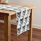 Halloween Table Runner Skulls Mittelgroßer Tischläufer (Beispiel)