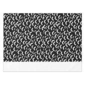 Halloween Tableclout, große weiße Fledermäuse Tischdecke (Vorderseite (Horizontal))