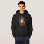 Halloween-Tag-Feier Pun-Geist Geist Dumm Hoodie (Vorne ganz)
