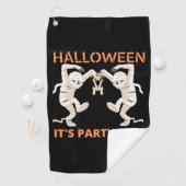 Halloween-Tag        Golfhandtuch (Insitu)
