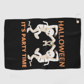 Halloween-Tag        Golfhandtuch (Horizontal)