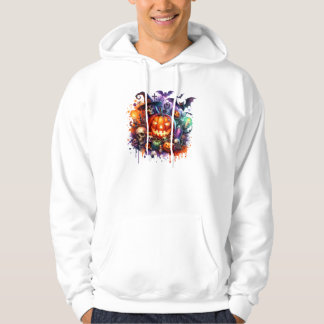 Halloween-Tag Kürbis süß Hoodie