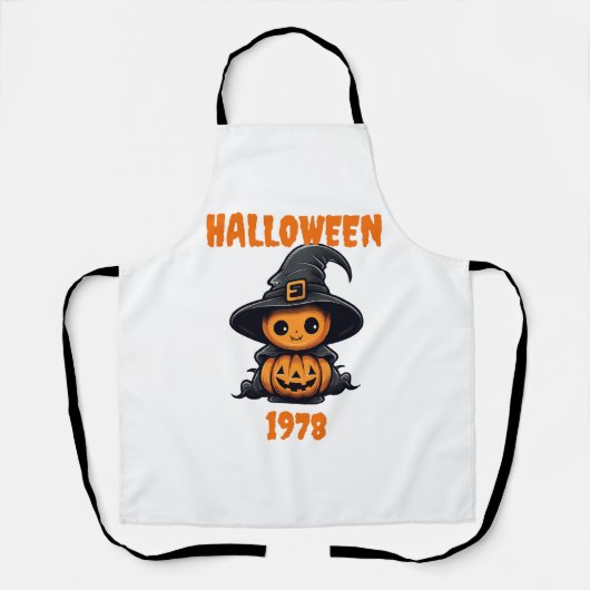 Halloween-Tag Schürze (Vorderseite)