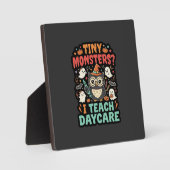 Halloween Tagesmutter Winzige Monster Fotoplatte (Vorderseite)