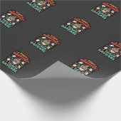 Halloween Tagesmutter Winzige Monster Geschenkpapier (Ecke)