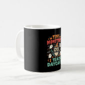 Halloween Tagesmutter Winzige Monster Kaffeetasse (Vorderseite Links)