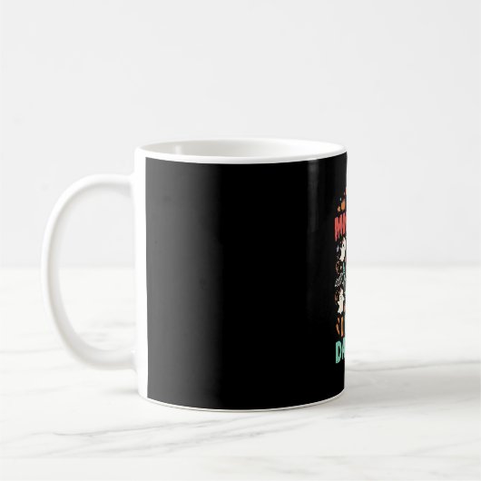 Halloween Tagesmutter Winzige Monster Kaffeetasse (Links)