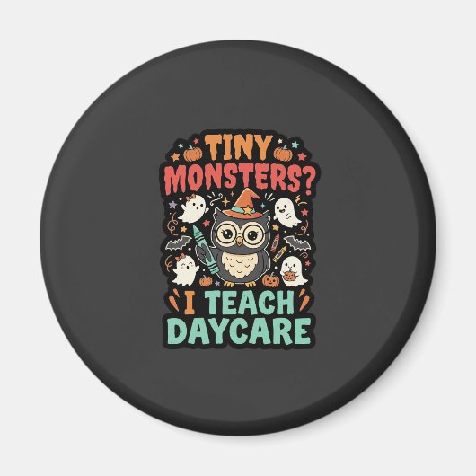 Halloween Tagesmutter Winzige Monster Magnet (Vorne)