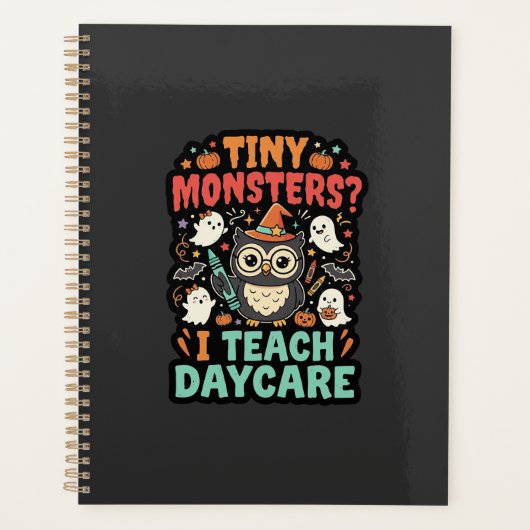 Halloween Tagesmutter Winzige Monster Planer (Vorderseite)