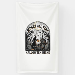 Halloween Tägliches Shirt Gruseliges Ganzjahresdes Banner