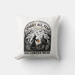 Halloween Tägliches Shirt Gruseliges Ganzjahresdes Kissen