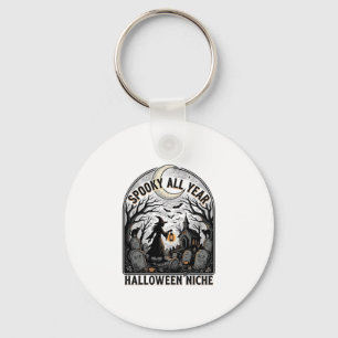 Halloween Tägliches Shirt Gruseliges Ganzjahresdes Schlüsselanhänger