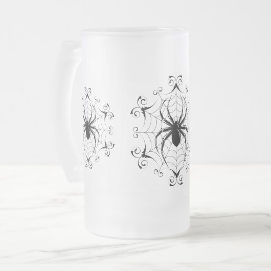Halloween Tall Mattierte Tasse (Vorderseite Links)