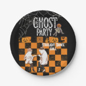 HALLOWEEN TANCE PAPPTELLER (Vorderseite)