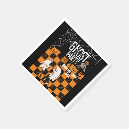 HALLOWEEN TANCE SERVIETTE (Ecke)