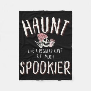Halloween-Tante-Shirt Halloween-Skelett-Kostüm  Fleecedecke