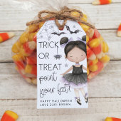 Halloween-Tanz-Ballett-Geschenk-Anhänger Geschenkanhänger