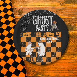 HALLOWEEN-TANZ PAPPTELLER