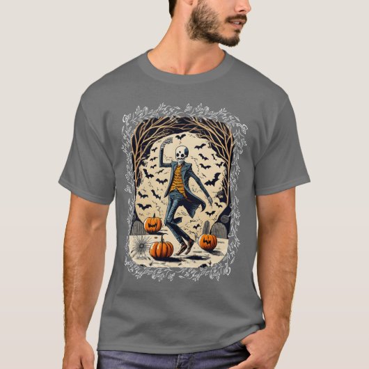 Halloween-Tänzer-Freund T-Shirt (Vorderseite)