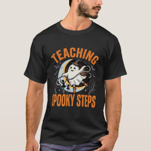 Halloween Tanzlehrer Gruselige Schritte T-Shirt