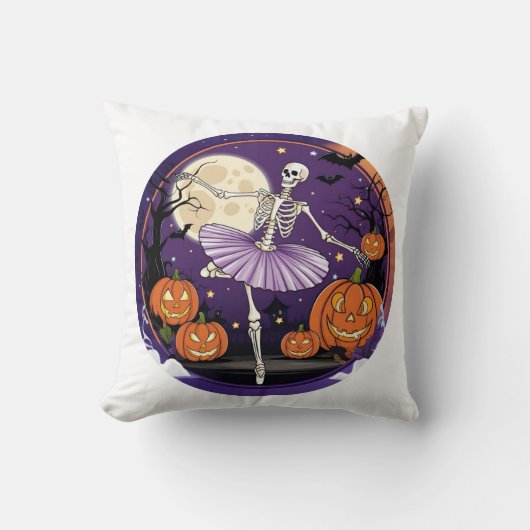 Halloween Tanzskelett , das beste Geschenk aller Z Kissen (Vorderseite)