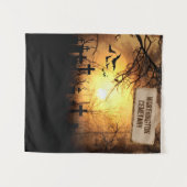 Halloween | Tapestry | Cemetary Wandteppich (Vorderseite (Horizontal))
