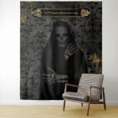 Halloween | Tapestry | Grimischer Sensenmann Wandteppich (Beispiel)