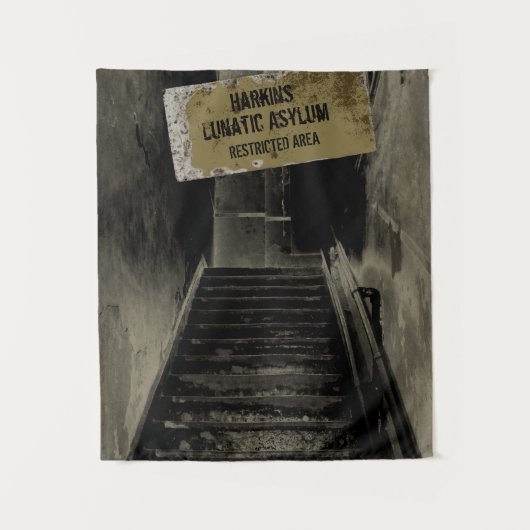 Halloween | Tapestry | Lunatisches Asyl Wandteppich (Vorderseite)