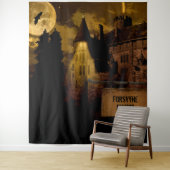 Halloween | Tapestry | Spuk Manor Wandteppich (Beispiel)