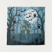 Halloween Tapestry Wandteppich (Vorderseite)