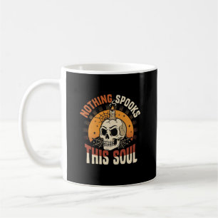 Halloween Tapferer Skelett Nacht Kaffeetasse