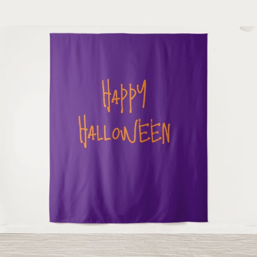 Halloween-Tapisserie Wandteppich (Vorderseite)