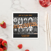 Halloween Tarot Orange Cosplay Spooktacular Party Serviette (Beispiel)