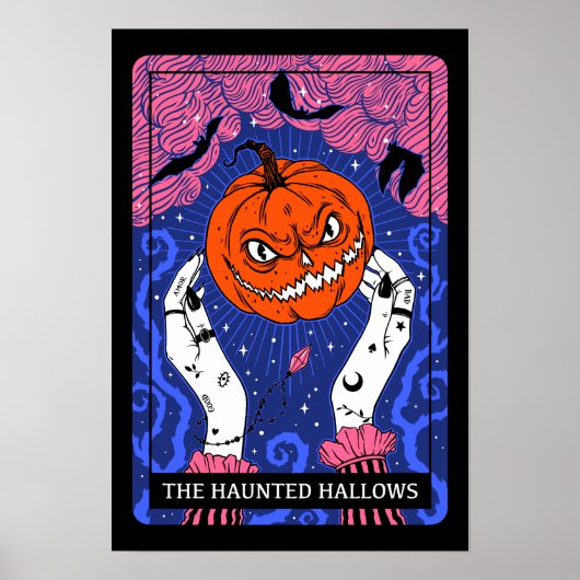 Halloween-Tarot Poster (Vorne)