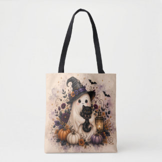 Halloween-Tasche Geist schwarze Katze Einkaufstasc Tasche