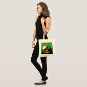 Halloween-Tasche Tragetasche (Vorderseite (Model))