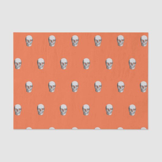 Halloween-Taschentuch-Geschenktüte Seidenpapier (Vorderseite)