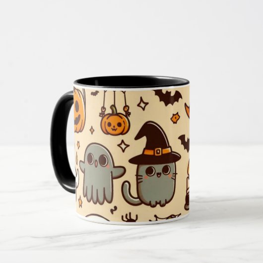 halloween Tasse (Vorderseite Links)