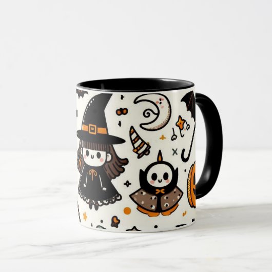 halloween Tasse (VorderseiteRechts)
