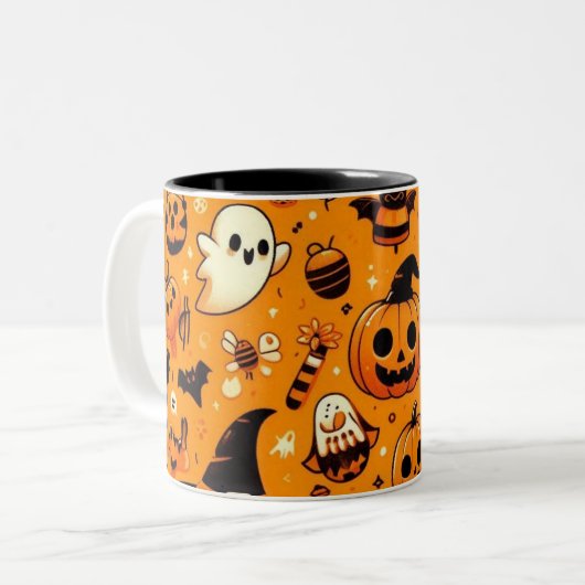 halloween Tasse (Vorderseite Links)