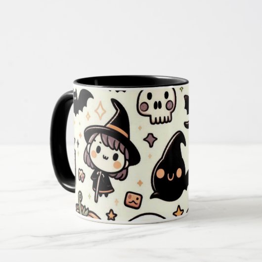 halloween Tasse (Vorderseite Links)
