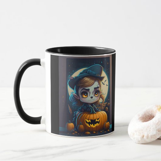 Halloween Tasse (Mit Donut)