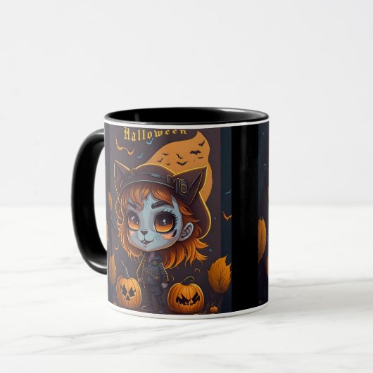 Halloween Tasse (Vorderseite Links)