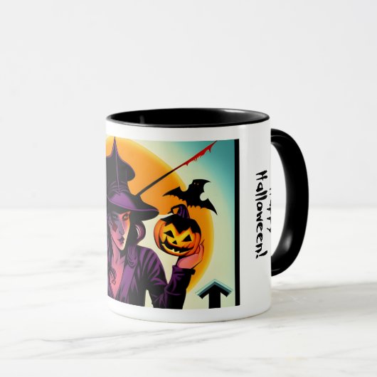 Halloween Tasse (VorderseiteRechts)