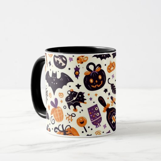 halloween Tasse (Vorderseite Links)