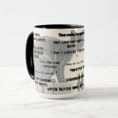 HALLOWEEN TASSE (Vorderseite Links)