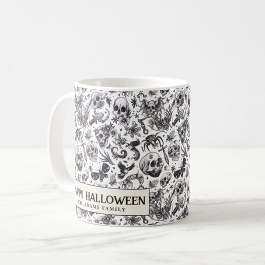 Halloween Tasse (Vorderseite Links)