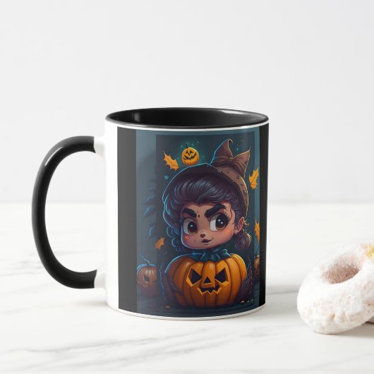 Halloween Tasse (Mit Donut)