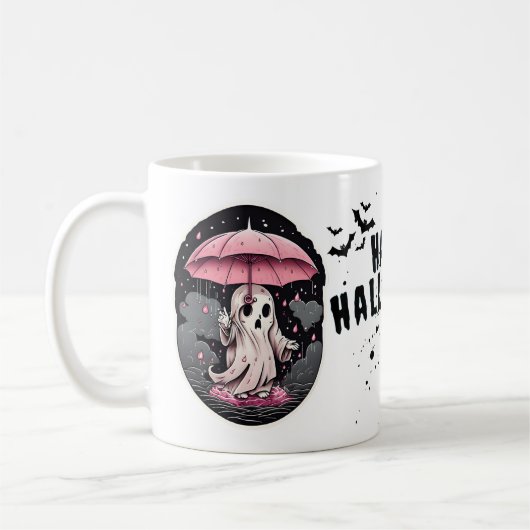 Halloween-Tasse 2023 Kaffeetasse (Links)